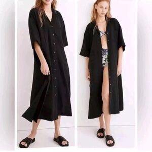 Madewell Black Maxi Dress